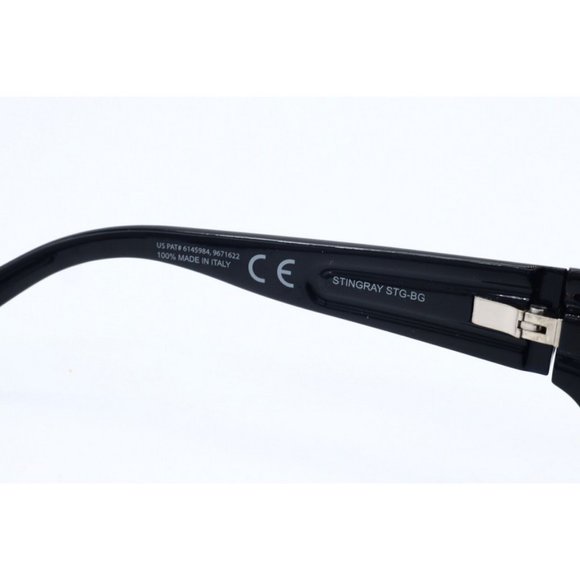 Maui Jim MJ 103-02 Black Mirror Polarized Sunglasses (B) - Picture 4 of 7